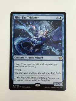 High Fae Trickster MTG Magic the Gathering Card NM Near Mint FDN - Image 1