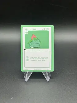 Pokederp 1st Edition Minonion - Ivysaur 8/25 Second Print Custom Derpy Card - Image 1