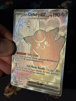 Pokemon Cards Lillie’s Clefairy 173/159 Illustration Rare Journey Together- (NM) - Image 3