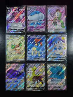 9 ULTRA RARE FULL ART ONLY Pokemon Card Lot! All NM - Image 1