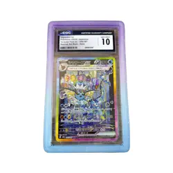 CGC 10 Vaporeon ex SAR 205/187 Terastal Festival Japanese Pokemon Card psa - Image 1