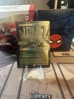 Hushwood Verge Duskmourn Full Art: House of Horror Foil Card Near Mint Condition - Image 1