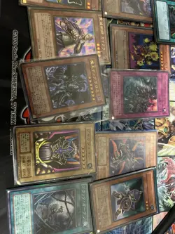 Yu-Gi-Oh Japanese Mixed Card Lot 14 Vintage Cards MP-HP - Image 1