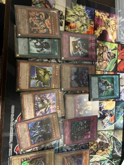 Yu-Gi-Oh Japanese Mixed Card Lot 14 Vintage Cards MP-HP - Image 2