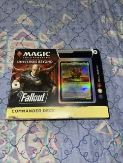 MTG Magic The Gathering Fallout Hail Caesar Commander Deck 195166228532 - Image 1