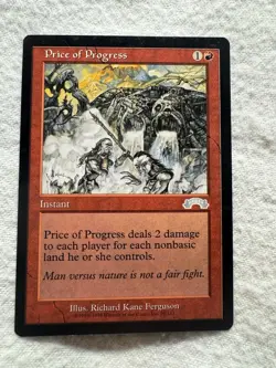 MTG - Price of Progress - Exodus - NM - Free Shipping! - Image 1