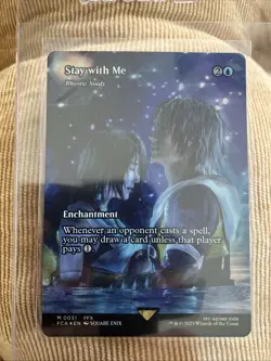 Stay with Me - Rhystic Study (Showcase) Final Fantasy: Through the Ages Foil - Image 1