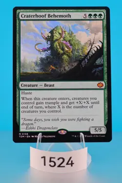 MTG Craterhoof Behemoth Tarkir: Dragonstorm Regular #138 - Image 1