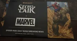 MTG Secret Lair x Marvel's Spider-Man: Daily Bugle Breaking News [FOIL] (SEALED) - Image 1