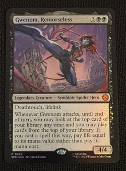 Gwenom Remorseless (0286) (Foil) (Promo) - Marvel Spider-Man Gift Box - M/NM - Image 1