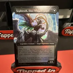 MTG FINAL FANTASY Sephiroth, Fabled SOLDIER Extended Art Foil MINTY M 0451 FIN - Image 2