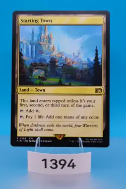 MTG Starting Town Final Fantasy Regular #289 - Image 1