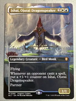MTG / Ishai, Ojutai Dragonspeaker / BLC / #89 / Regular (Borderless) Mythic / NM - Image 1