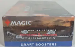 MTG MAGIC COMMANDERS LEGENDS D&D BATTLE FOR BALDUR’S GATE BOOSTER BOX - Image 2