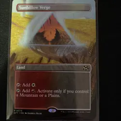 Sunbillow Verge (Borderless) R Aetherdrift 373 NM - Image 1