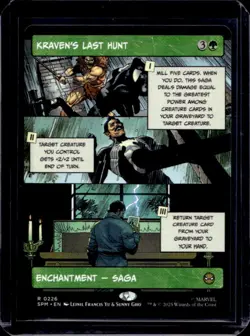2025 Magic The Gathering MTG Marvel Kraven's Last Hunt Borderless #0226 - Image 1