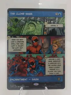 The Clone Saga (Borderless) Marvel's Spider-Man Regular NM MTG - Image 1