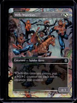 2025 Magic The Gathering MTG Marvel Universe Web-Warriors Borderless #0203 - Image 1