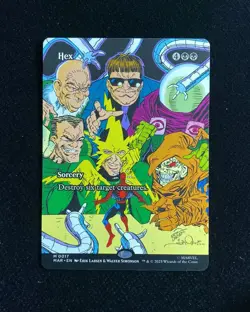 2025 Magic The Gathering MTG Marvel EN #M 0017 Borderless Hex GAV - Image 1