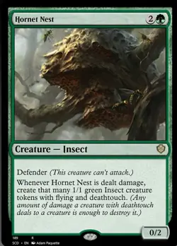 4x MTG Hornet Nest, NM-Mint, English Starter Commander Decks - Image 1