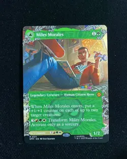 2025 Magic The Gathering MTG Marvel EN Borderless Ultimate Spider-Man GAV - Image 2