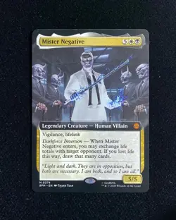 2025 Magic The Gathering MTG Marvel SPM EN Borderless Mister Negative GAV - Image 1