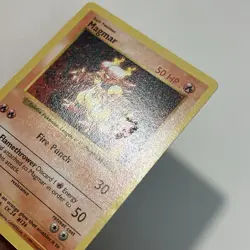 Pokemon - Base Set (Shadowless) Magmar 1999 36 Uncommon Unlimited - Image 3