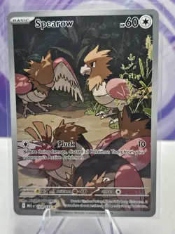 Pokemon Spearow 151/132 Illustration Rare Mega Evolution Near Mint - Image 1