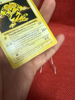 ELECTABUZZ 1999 POKEMON ORIGINAL BASE SET RARE SHADOWLESS 20/102 LP VINTAGE - Image 4