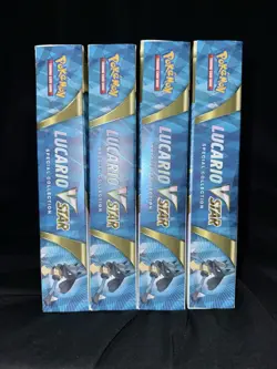 Pokemon TCG: Lucario VSTAR Special Collection (Lot of 4) - Image 4