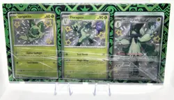 Pokemon Meowscarada EX 078 + Floragato 077 + Springatito 076 Near Mint Promo Set - Image 1
