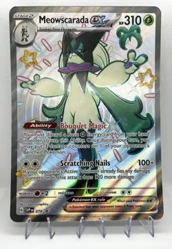 Pokemon Meowscarada EX 078 + Floragato 077 + Springatito 076 Near Mint Promo Set - Image 2
