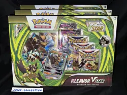 Pokemon TCG: Kleavor VSTAR Collection Collection (Lot of 3) - Image 1