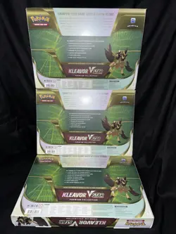 Pokemon TCG: Kleavor VSTAR Collection Collection (Lot of 3) - Image 3