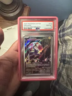 POKEMON PSA 10 Scarlet Violet Miraidon 013 Pokemon Center ETB Promo SVP - Image 1