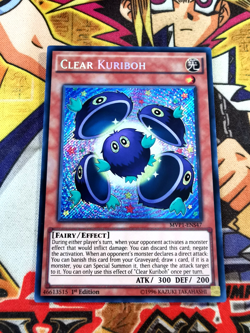 Clear Kuriboh mvp1-ens47 1st Edition (NM+) Secret Rare Yu-Gi-Oh! - Image 1