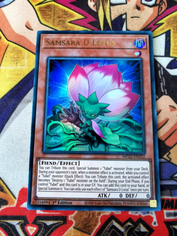 Samsara D Lotus mp25-en152 1st Edition (NEW) Ultra Rare Yu-Gi-Oh! - Image 1
