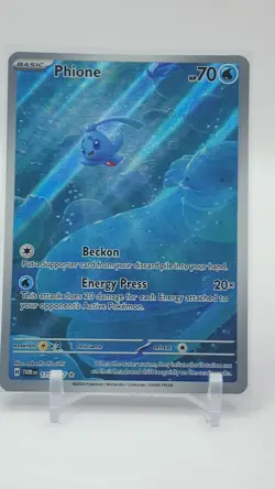 Phione - 175/167 - Illustration Rare - Twilight Masquerade - Pokemon Card - NM/M - Image 1