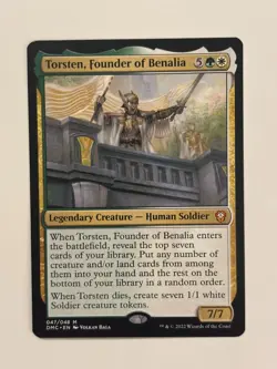 Torsten, Founder of Benalia Magic the Gathering MTG Card - Image 1