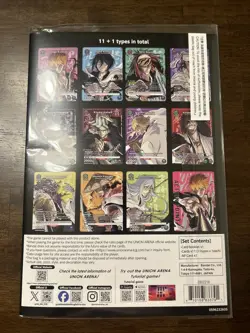Union Arena New Card Selection Bleach Thousand Year Blood War - Image 2
