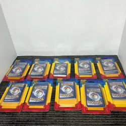 Lot of 10 Mystery POKEMON Pack of 20 Cards 1 Foil Card Factory Sealed UNOPENED 728192477089 - Image 1