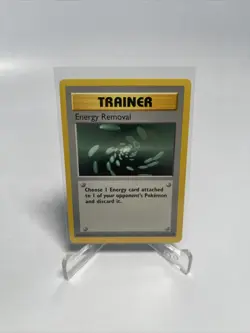 Pokemon Card Energy Removal Base Set 92/102 SHADOWLESS NM - Image 1