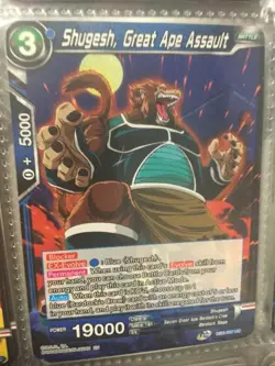 Shugesh, Great Ape Assault Dragon Ball Super DB3-037 Uncommon Card - Image 1