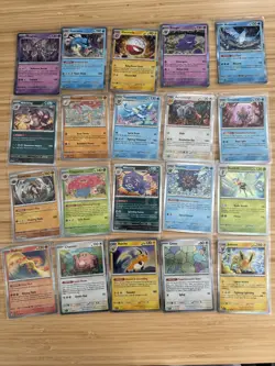TCG Scarlet & Violet 151 Set Pokemon RARE HOLO card lot - 20 Cards - Image 1