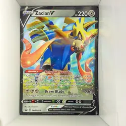 Zacian V SWSH018 SWSH: Sword & Shield Promo Cards Promo Holo English - Image 1
