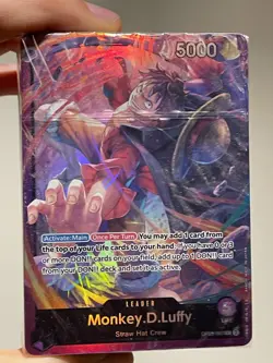 One Piece Card Game TCG Monkey.D.Luffy ST-18 Deck Only Sealed No PRB01 Pack - Image 1