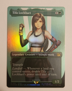 Tifa Lockhart (Borderless) - Near Mint MTG Universes Beyond: FINAL FANTASY - Image 1