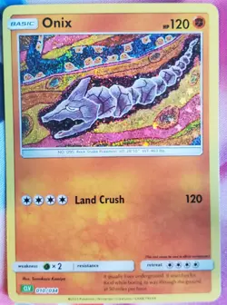 Onix CLV 010/034 NM English Pokemon Card TCG Classic Collection - Image 1