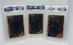 2003 Yu-Gi-Oh! The Sacred Cards Promo Set PSA 10! - Great Moth, Riryoku, Negate - Image 2