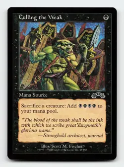 Culling the Weak Exodus Magic The Gathering Card - Image 1